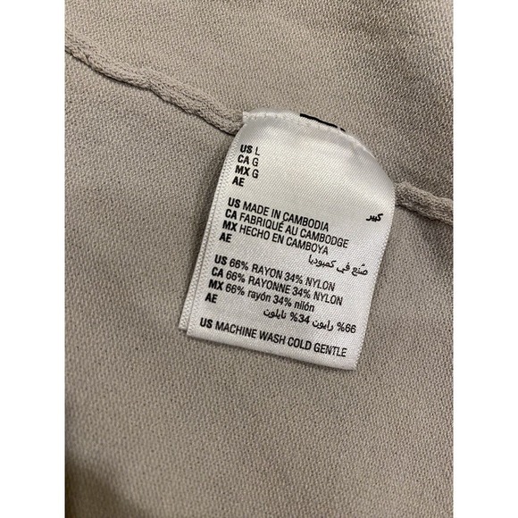 Alfani Cardigan Light Gray Women’s Large Business Casual Capsule Wardrobe Piece - Picture 4 of 4